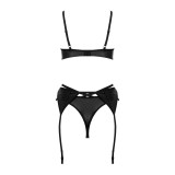 Schwarzelia 3er Set Schwarz von Kotek | Fesselliebe.de