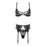 Lacina 3er Set Schwarz von Kotek | Fesselliebe.de