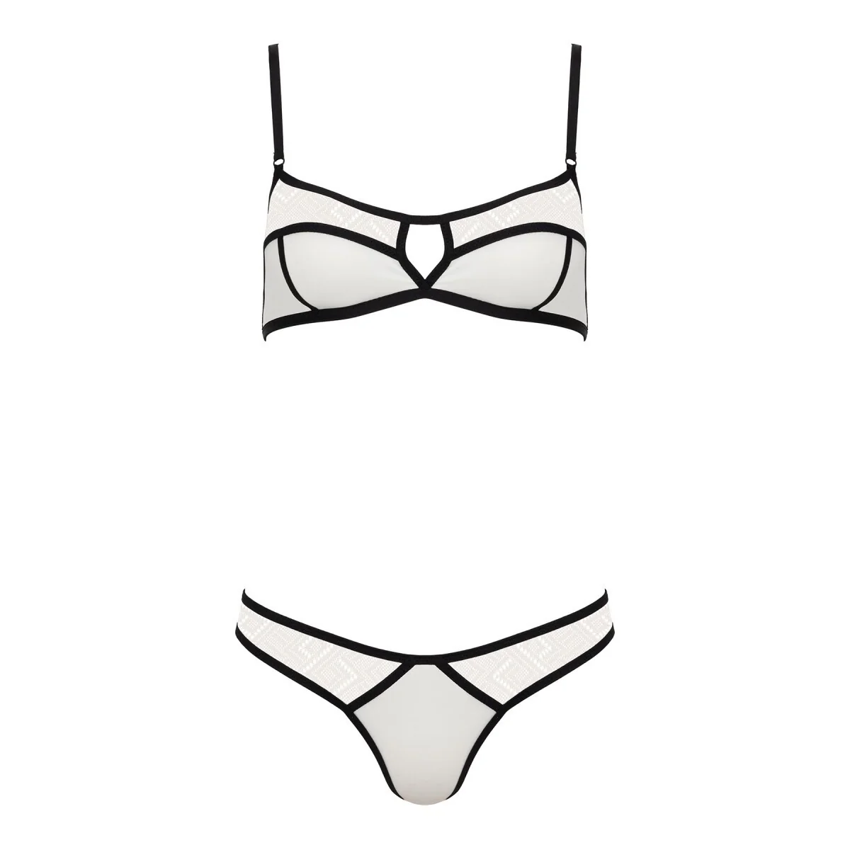 Mayennie 2er Set Ekru-schwarz von SpaLeXLine kaufen | Fesselliebe