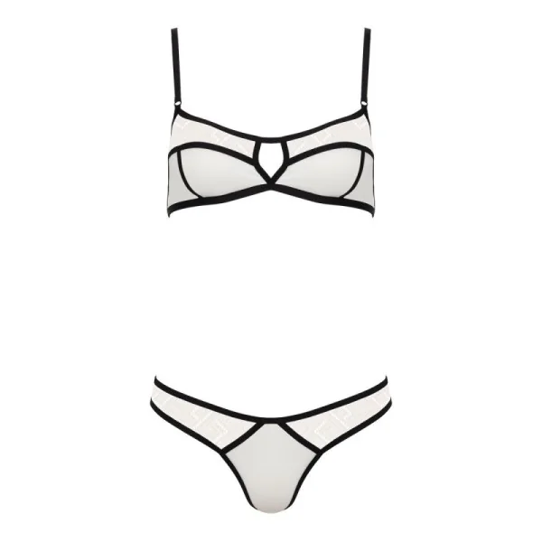 Mayennie 2er Set Ekru-schwarz von SpaLeXLine kaufen | Fesselliebe