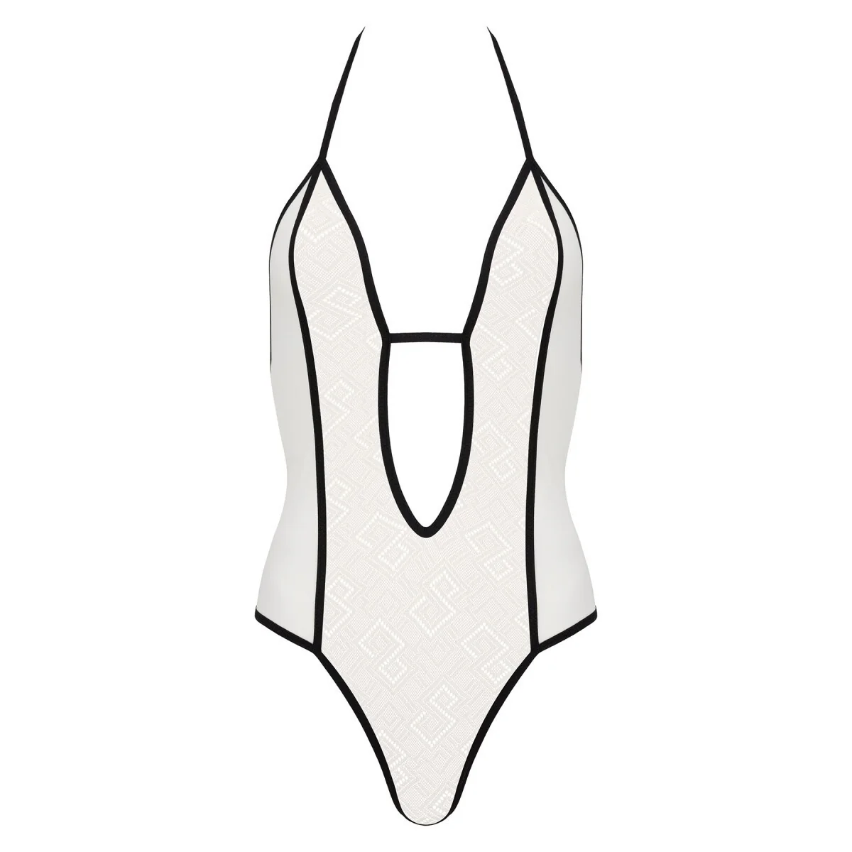 Mayennie Body Ekru-schwarz von SpaLeXLine kaufen | Fesselliebe