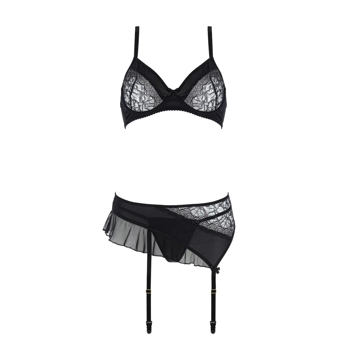 Kitasana 3er Set schwarz-lila von Casmir kaufen | Fesselliebe