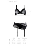 Kitasana 3er Set Schwarz-Lila von Casmir | Fesselliebe.de
