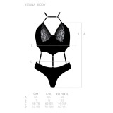 Kitsana Body Schwarz-Lila von Casmir | Fesselliebe.de