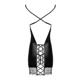 Adelia Chemise & Tanga Schwarz von Beauty Night Fashion | Fesselliebe.de