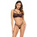 Rosalinda 2er Set Schwarz-Rot von Beauty Night Fashion