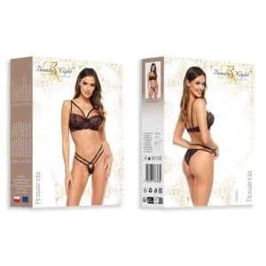 Rosalinda 2er Set Schwarz-Rot von Beauty Night Fashion