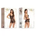 Goldie Chemise & Tanga Schwarz von Beauty Night Fashion