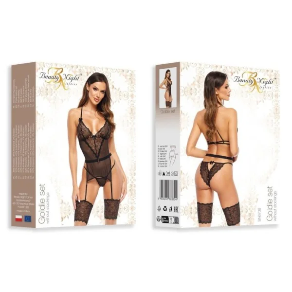 Goldie 2er Set schwarz von Beauty Night Fashion kaufen | Fesselliebe