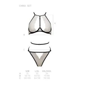 Chika 2er Set Cream von Passion-Exklusiv