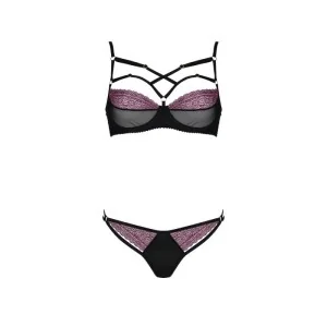Lili 2er Set Schwarz-Violet von Casmir
