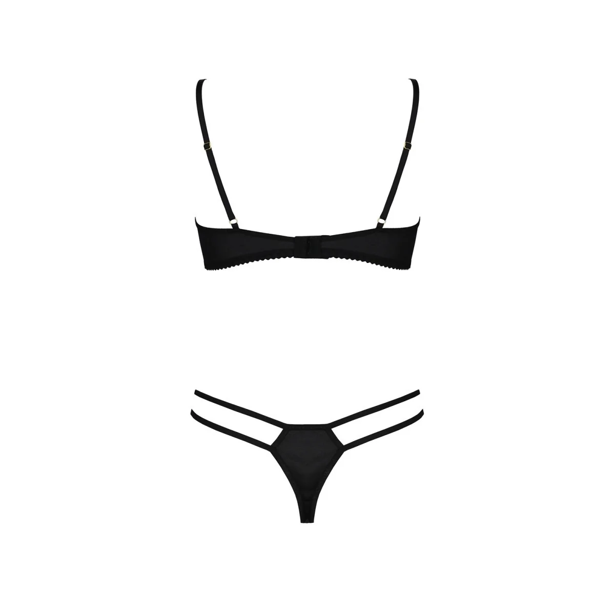 Lili 2er Set schwarz-Violet von Casmir kaufen | Fesselliebe