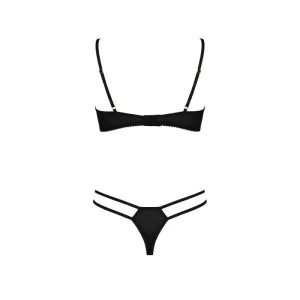 Lili 2er Set Schwarz-Violet von Casmir