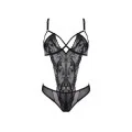 Megumi Body Schwarz-Violet von Casmir