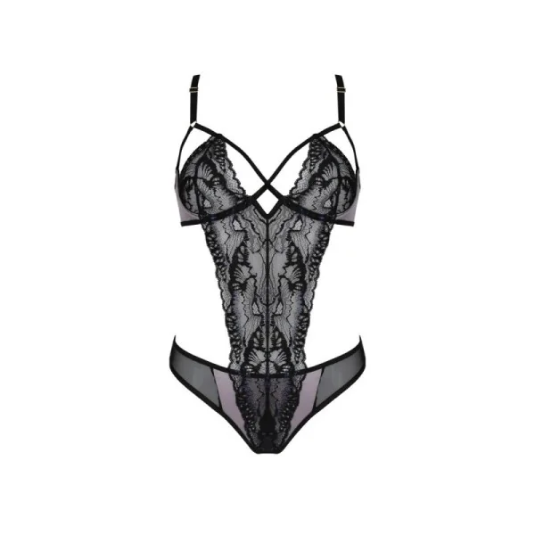 Megumi Body schwarz-Violet von Casmir kaufen | Fesselliebe