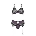 Marietta 3er Set Schwarz-Lila von Casmir
