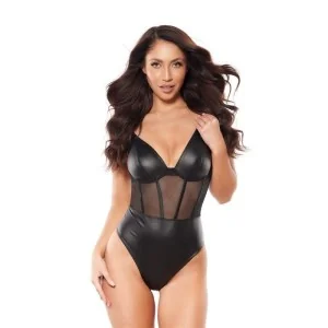 Body schwarz V-10590 von Axami kaufen | Fesselliebe
