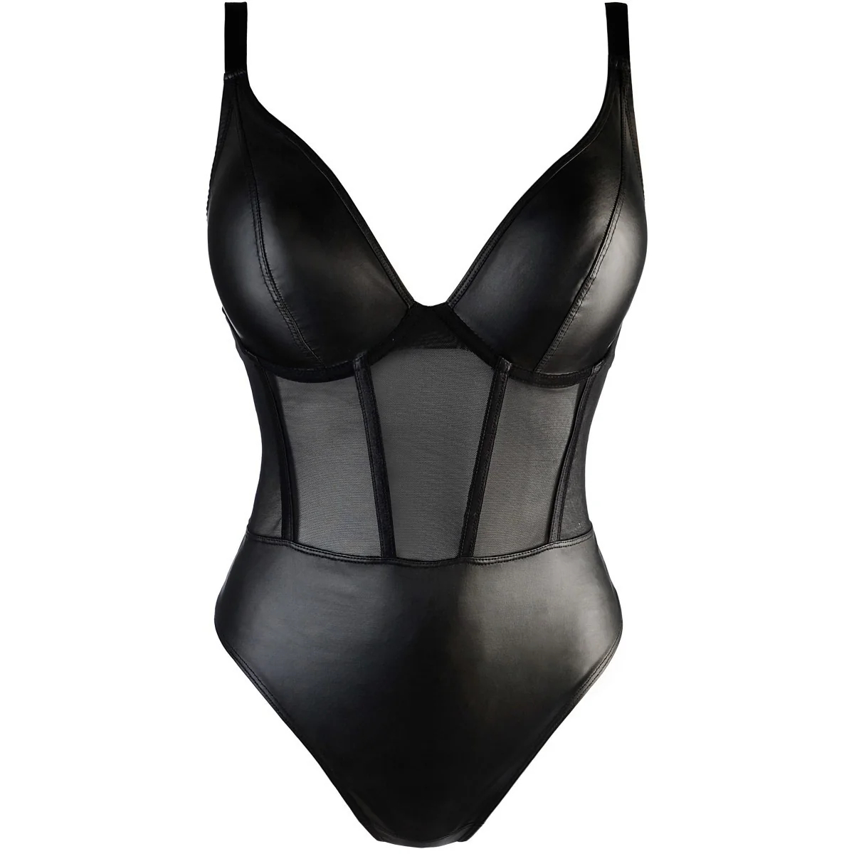 Body Schwarz V-10590 von Axami | Fesselliebe.de
