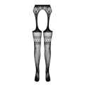 Strumpfhose offen (OUVERT Strumpfhose) Schwarz S026 von Passion-Exklusiv