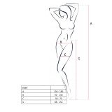 Strumpfhose offen (OUVERT Strumpfhose) Rot S028 von Passion-Exklusiv | Fesselliebe.de