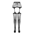 Strumpfhose offen (OUVERT Strumpfhose) Rot S028 von Passion-Exklusiv