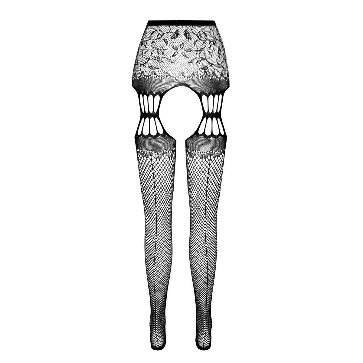 Strumpfhose offen (ouvert Strumpfhose) weiß S027 von Passion-Exklusiv kaufen | Fesselliebe