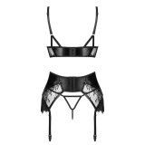 Leonela 3er Set Schwarz von Beauty Night Fashion | Fesselliebe.de