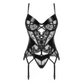 Leonela Korsett & Tanga Schwarz von Beauty Night Fashion
