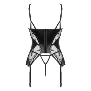 Leonela Korsett & Tanga Schwarz von Beauty Night Fashion