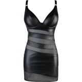 Minikleid Schwarz V-10629 von Axami | Fesselliebe.de
