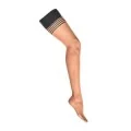 Halterlose Nocciola-Schwarz 20den H032 von Kotek