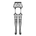 Strumpfhose offen (OUVERT Strumpfhose) Weiss S030 von Passion-Exklusiv