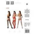 Strumpfhose offen (OUVERT Strumpfhose) Weiss S030 von Passion-Exklusiv