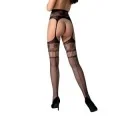 Strumpfhose offen (OUVERT Strumpfhose) Schwarz S030 von Passion-Exklusiv