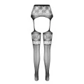 Strumpfhose offen (OUVERT Strumpfhose) Schwarz S030 von Passion-Exklusiv