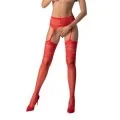Strumpfhose offen (OUVERT Strumpfhose) Rot S029 von Passion-Exklusiv