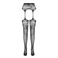 Strumpfhose offen (OUVERT Strumpfhose) Schwarz S029 von Passion-Exklusiv