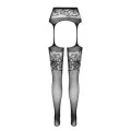 Strumpfhose offen (OUVERT Strumpfhose) Schwarz S029 von Passion-Exklusiv