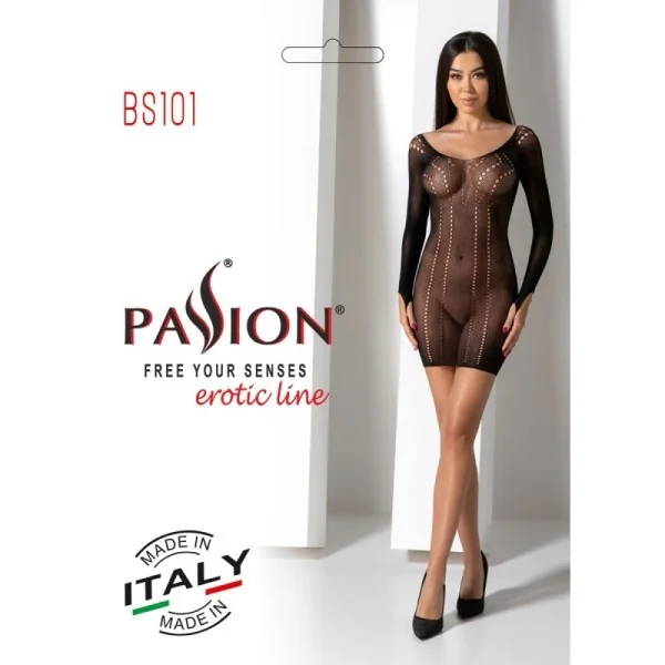 Kleid schwarz Bs101 von Passion-Exklusiv kaufen | Fesselliebe