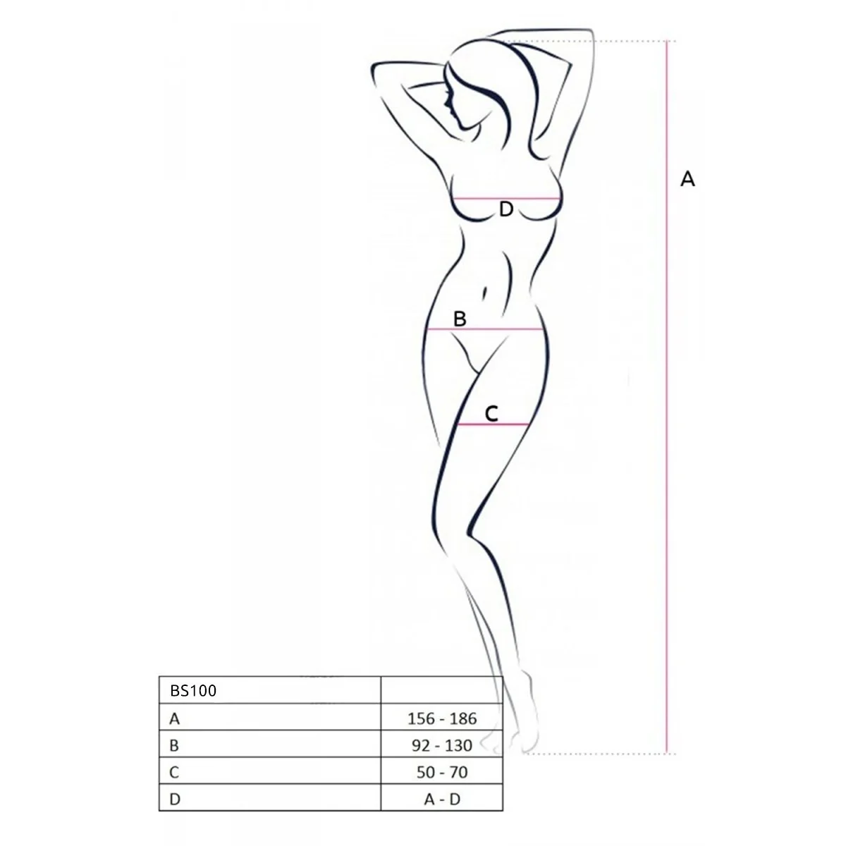 Bodystocking weiß Bs100 von Passion-Exklusiv kaufen | Fesselliebe