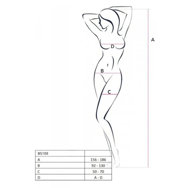 Bodystocking weiß Bs100 von Passion-Exklusiv kaufen | Fesselliebe