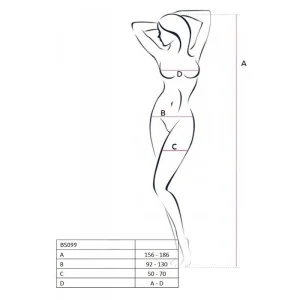 Bodystocking Weiss Bs099 von Passion-Exklusiv