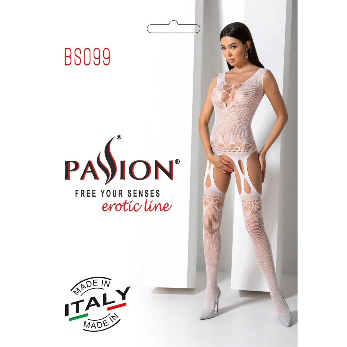 Bodystocking weiß Bs099 von Passion-Exklusiv kaufen | Fesselliebe