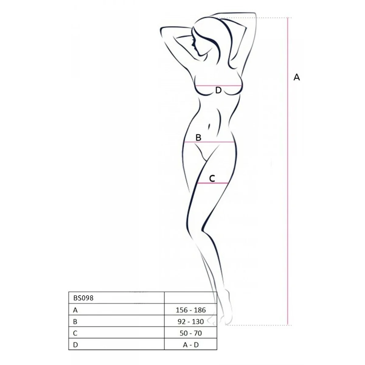 Bodystocking weiß Bs098 von Passion-Exklusiv kaufen | Fesselliebe