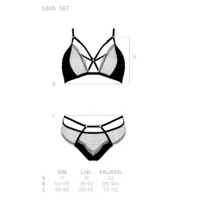 Sagaya 2er Set Schwarz von Avanua