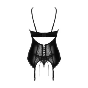 Norides Korsett & Tanga Schwarz von Obsessive