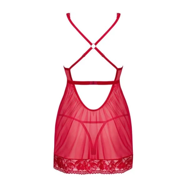 Lacelove Babydoll & Tanga rot von Obsessive kaufen | Fesselliebe