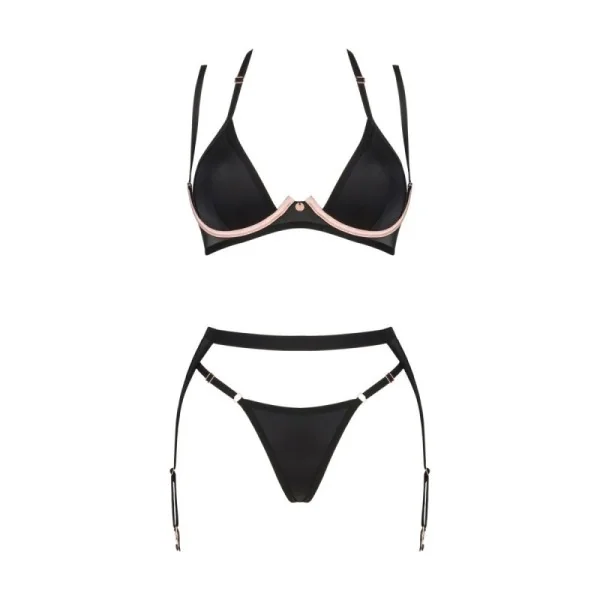 Selinne 3er Set schwarz von Obsessive kaufen | Fesselliebe