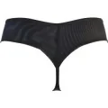 String Schwarz-Beige V-10528 von Axami