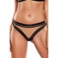 String Schwarz-Beige V-10495 von Axami
